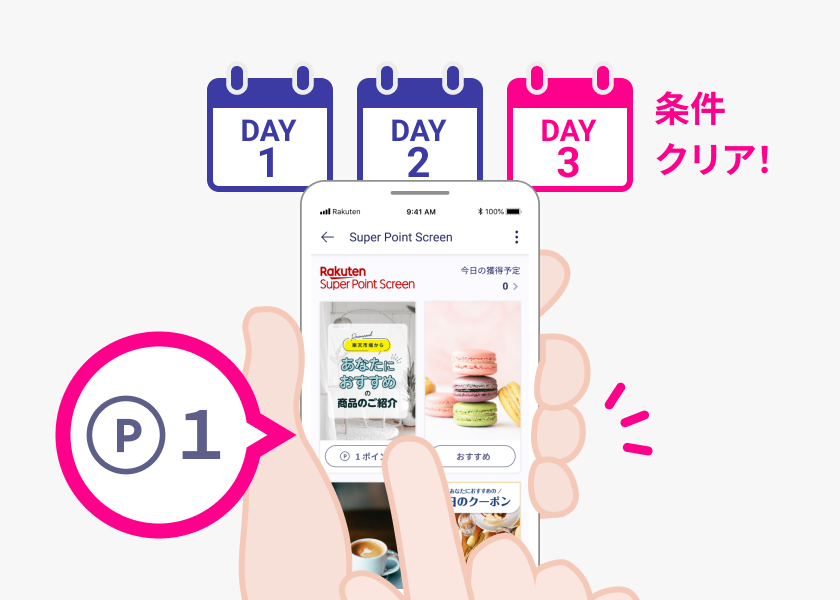 条件クリア！